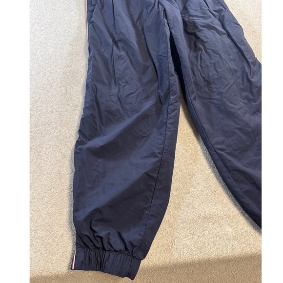 Uniqlo Roger Federer JW Anderson Track Pants Mens Large Navy Blue Jogger - Picture 2 of 10